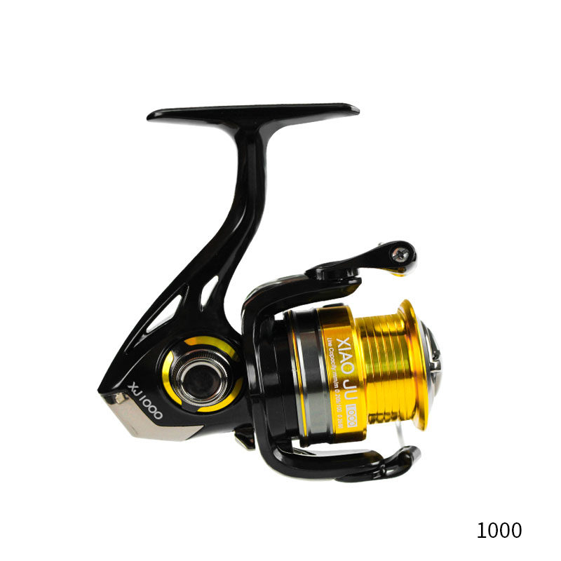 盛河小驹1000微物纺车车轮路亚马口轮斜口中鱼线轮