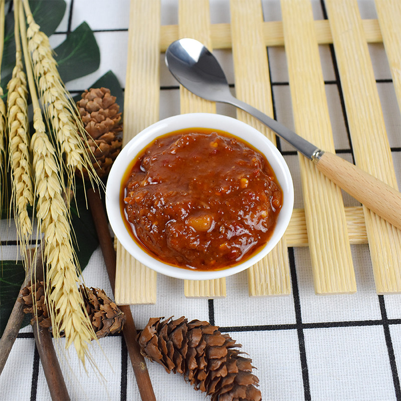 面酱湖北酱麦豆腐乳酱菜下饭开胃籽酱麦子武穴臭豆腐