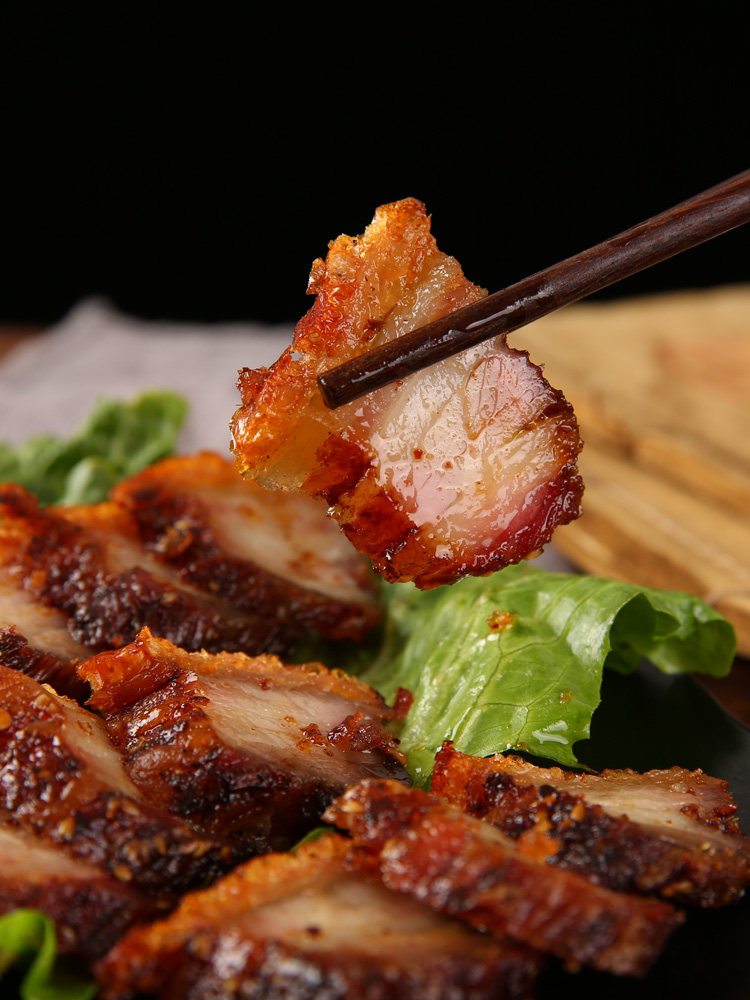 脆皮五花肉 烤肉 猪肉熟食即食特产美食舌尖正宗地方特色小吃
