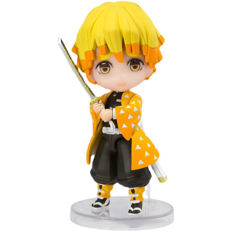 万代figuartsminifm鬼灭之刃动漫q版手办炭治郎善逸现货包邮