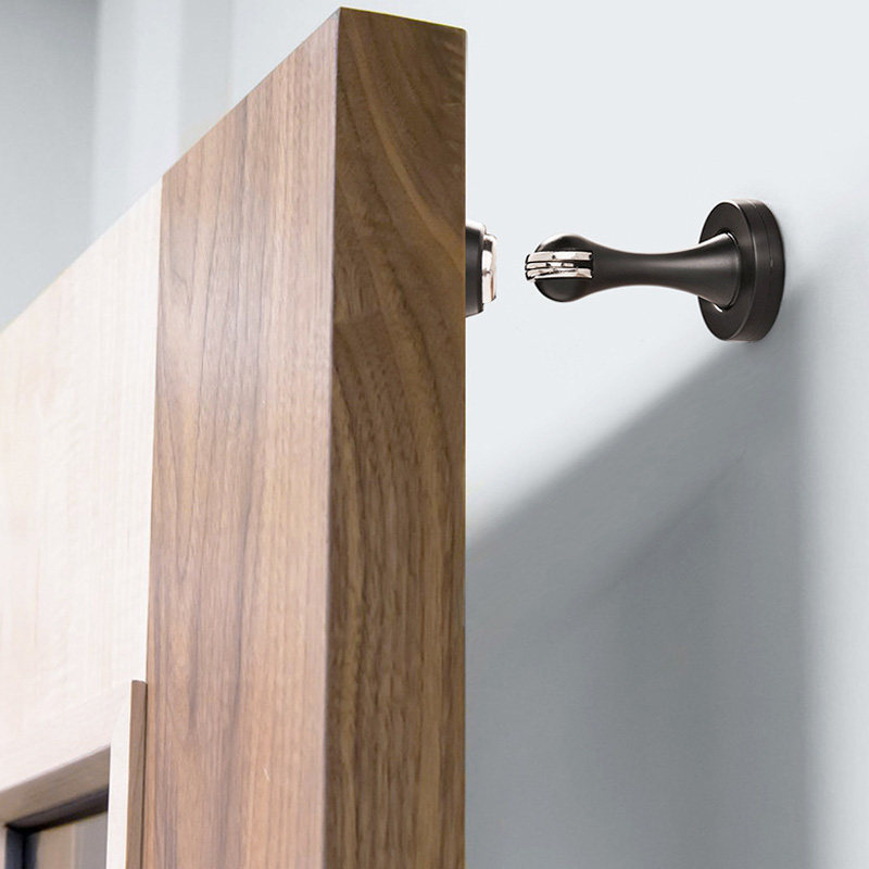 门吸磁力墙地两用打孔防撞家用地卫生间厕所强磁性门吸