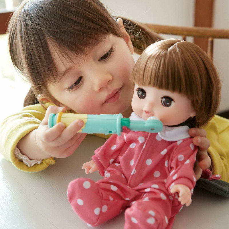 娃娃日本芮咪咪露丽儿眨眼睛仿真女孩过家家玩具娃娃