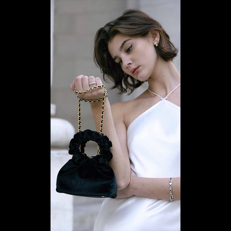 verafied云朵现货丝绒系列包系列高级质感高端线轻奢通用款女包