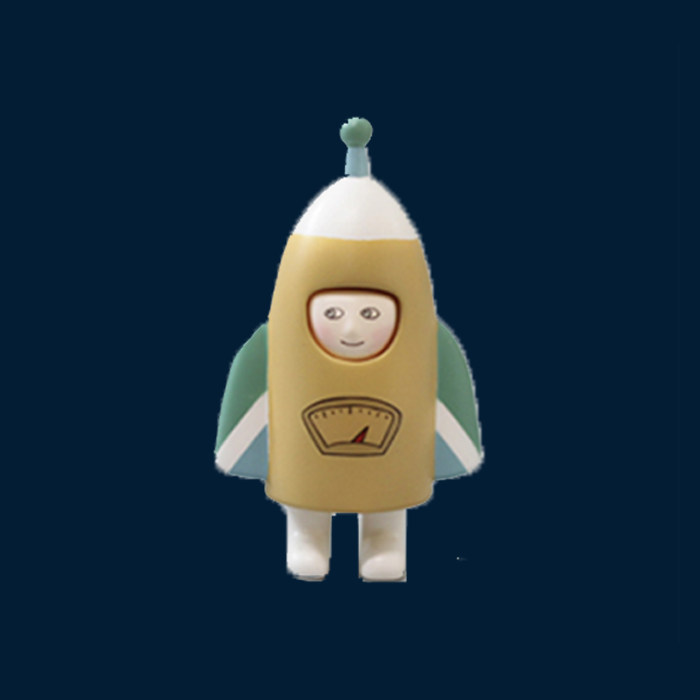 幸会潮玩cbb太空系列rocketboyyellow款盲盒拆盒潮玩盲盒