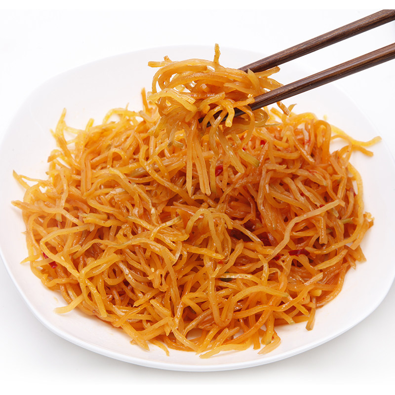 酱于娘卜留克丝80g10袋装咸菜下饭菜即食开胃小菜阿尔山北欧根菜