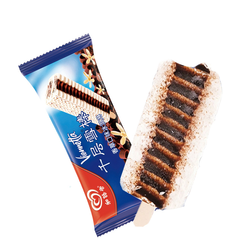 迷你千层雪棒杯冰淇淋香草口味雪糕5杯热销冷饮冰淇淋