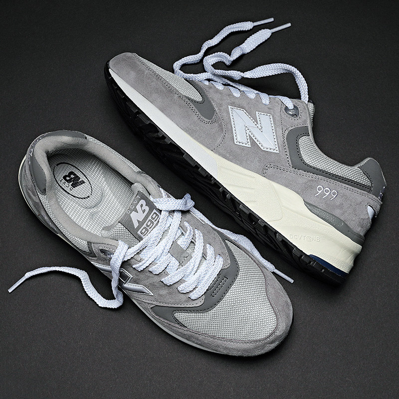 官方旗舰店官网正品男鞋冬季nb992元祖灰浪新百伦威999运动鞋男