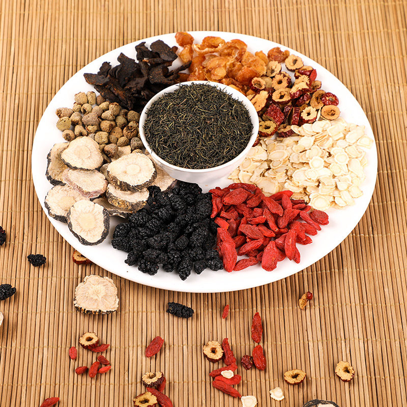 人参八宝茶男人持久养肾桂圆黄精牡蛎覆盆子男用养生茶小袋装五宝