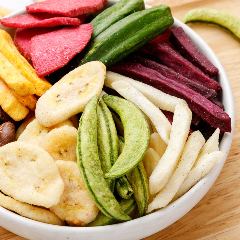 果蔬休闲秋葵脆片混合水果干果蔬菜综合百味蔬果干