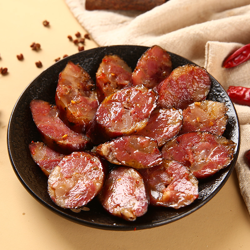 香肠腊肠重庆特产玉炳川味500g农家土味自制腊