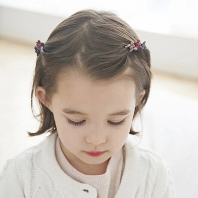 浩美旗舰店:头饰韩国发夹简约百搭刘海抓夹女童宝宝花朵可爱迷你小号