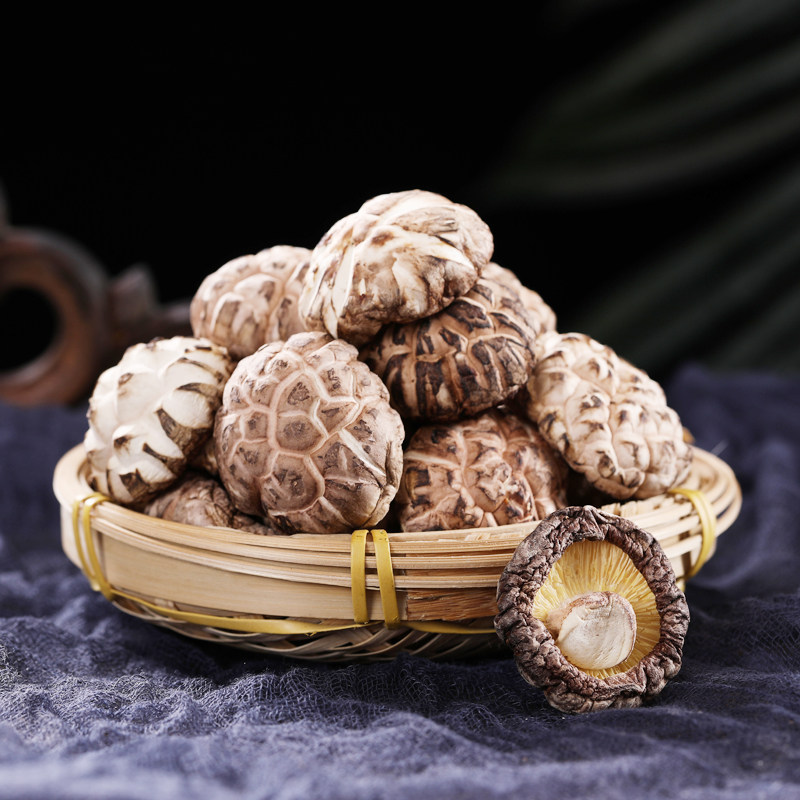 花菇诗经贡山山珍房县香菇干货500g冬菇蘑菇香菇类