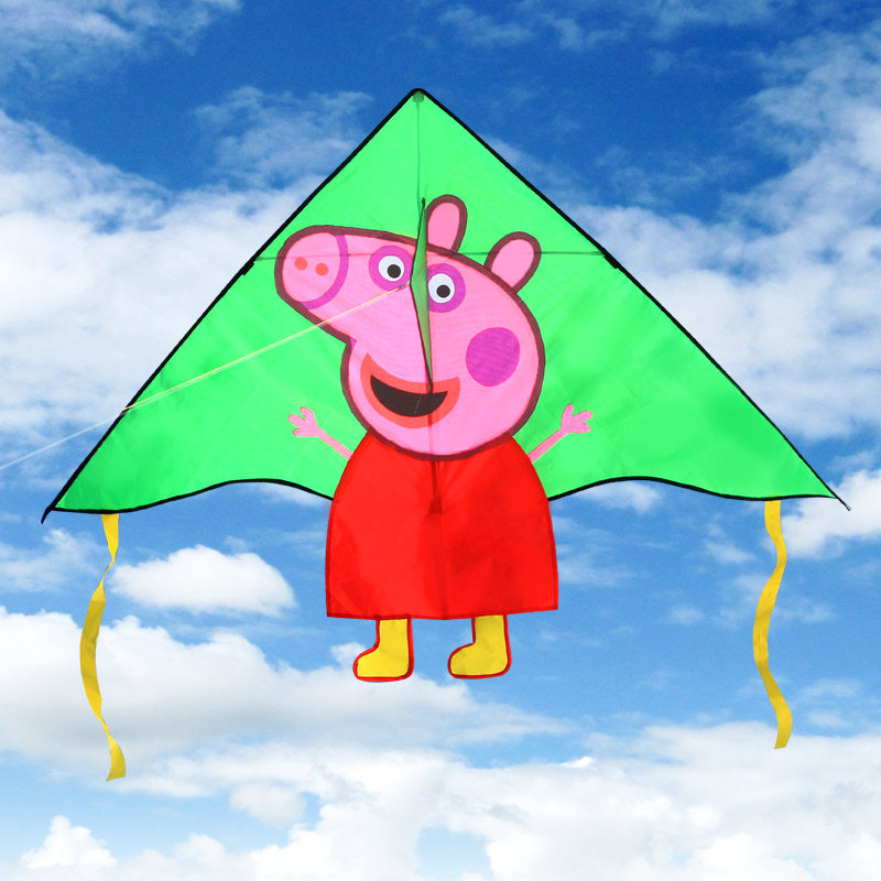 潍坊筝乐儿童风筝小猪佩奇飞侠微风好飞易飞可爱风筝