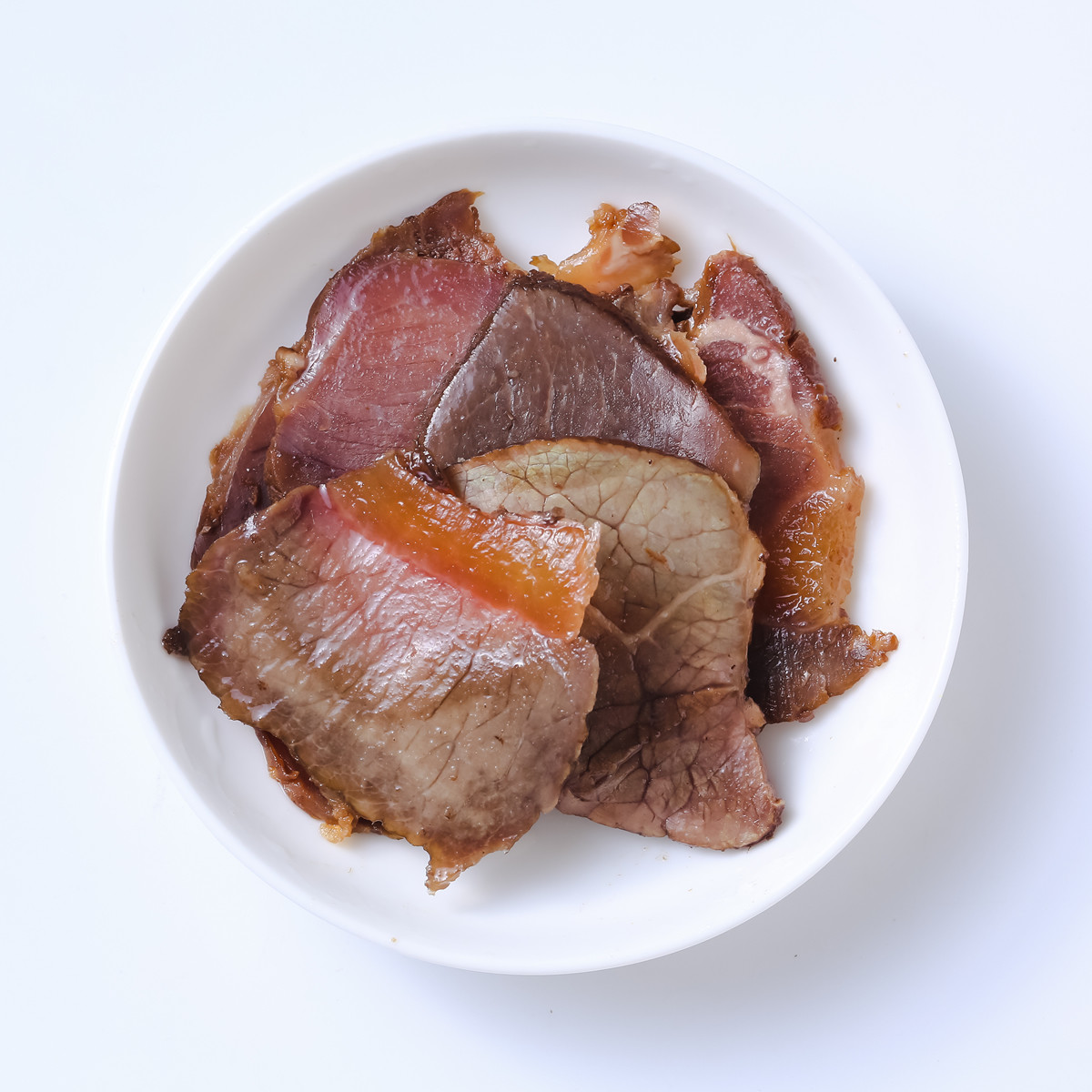 卤香牛肉30g饭团手抓饼煲仔饭拌面专用地摊卤肉类