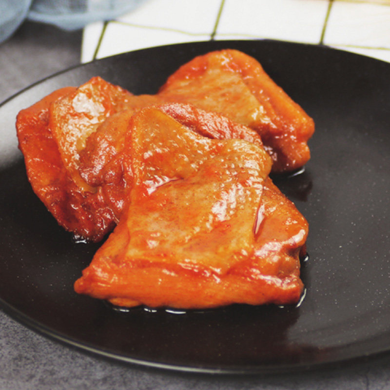 半成品奥尔良鸡腿商用烧鸡油炸汉堡饭团无骨大腿鸡熟食