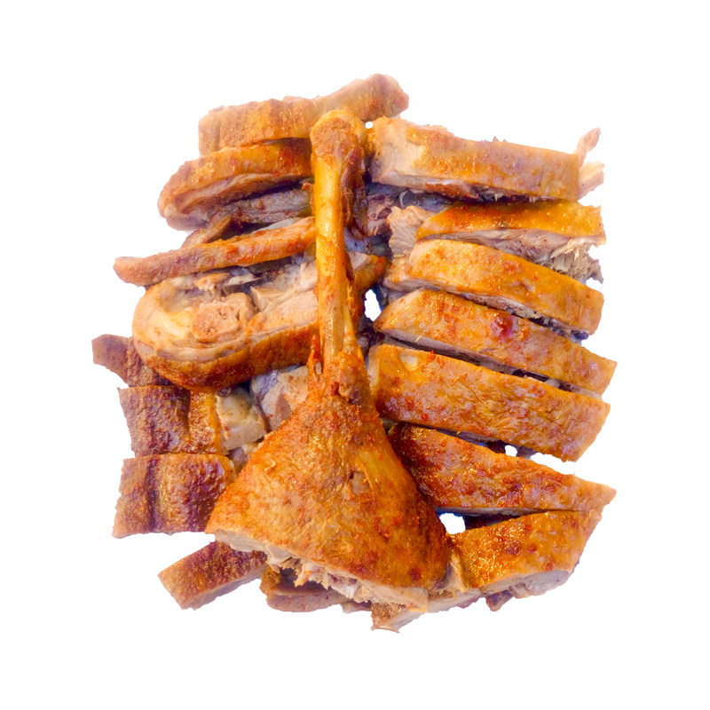 蓝师傅岚谷现熏鹅肉武夷山特产包邮熟食即食真空鹅肉类