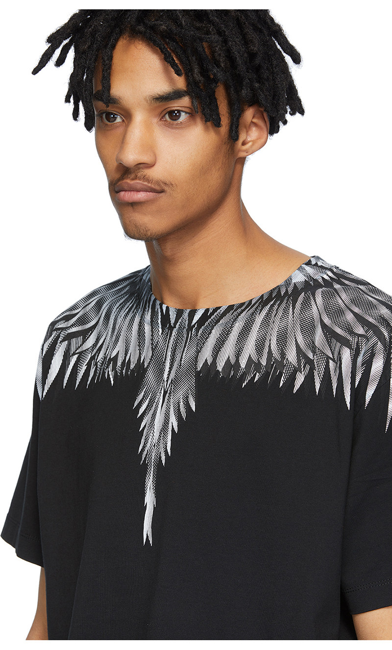 2020正品marceloburlon马克布隆mb刀锋龙鳞翅膀卫衣