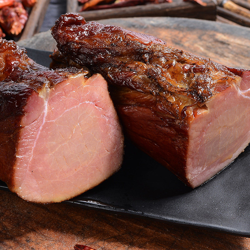 渝乡小哥家乡烟熏腊肉腊精瘦肉重庆美食石柱腊