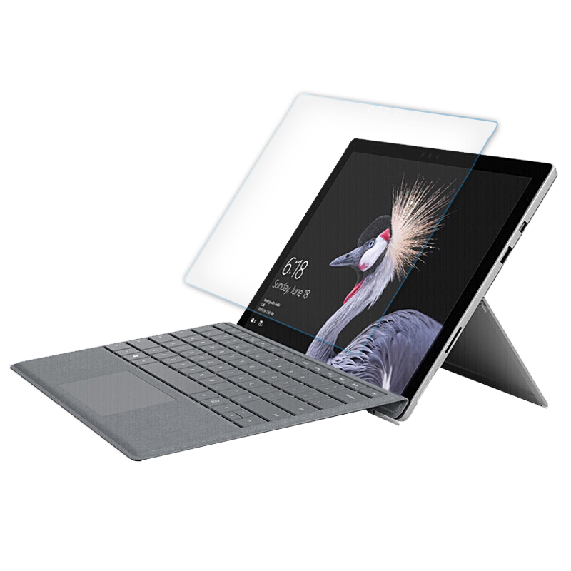 微软12.3英寸rt2玻璃蓝光防爆高清贴模surface屏幕平板电脑屏幕贴膜