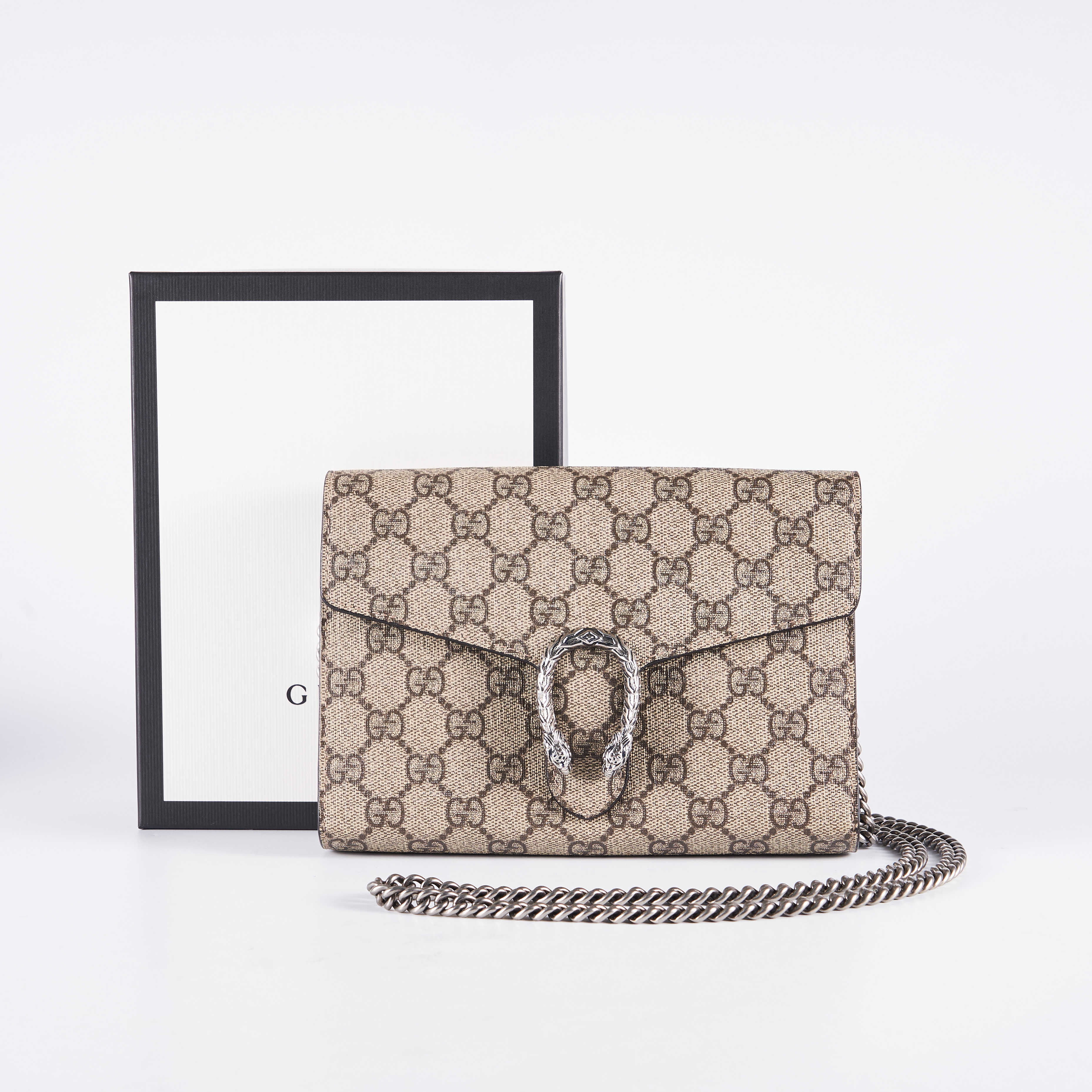 临时准新gucci酒神woc老花帆布涂层公价13800女士包袋