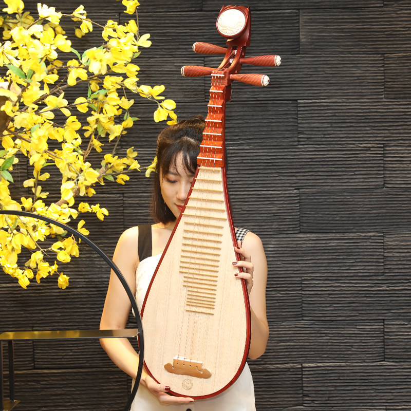 琵琶乐海乐器非洲紫檀材质成人儿童初学者专业琵琶