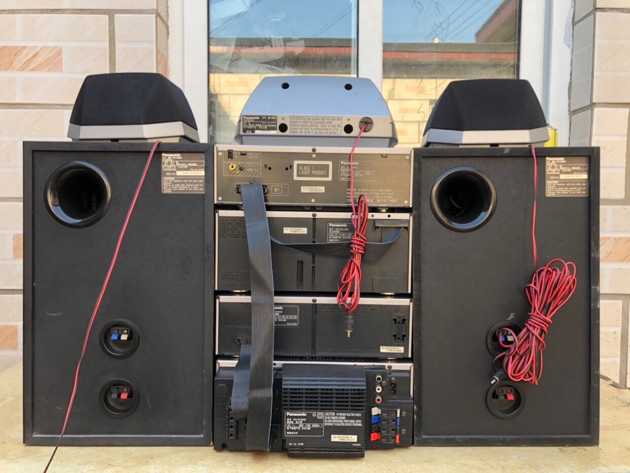 原装进口发烧组合音响panasonic松下scvc978电脑音箱51家庭影院