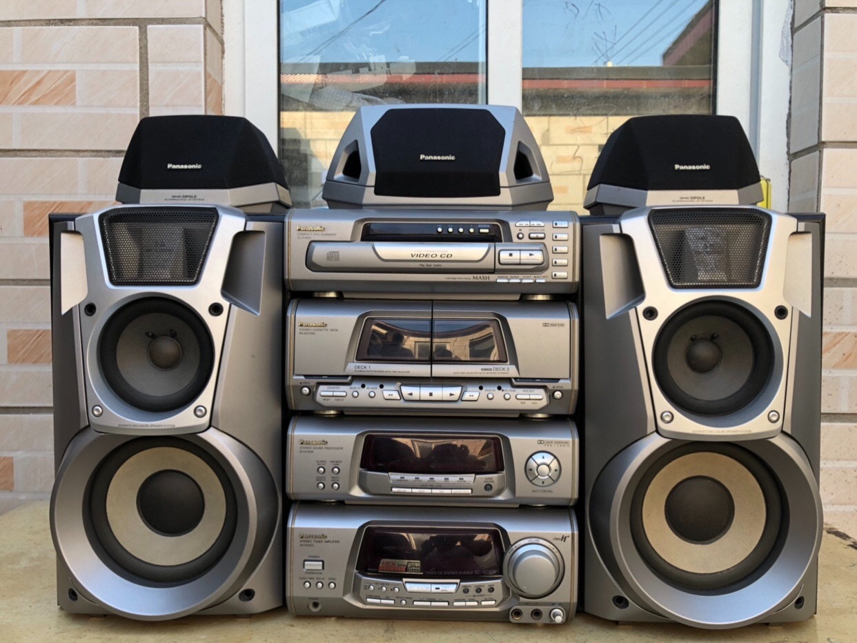 原装进口发烧组合音响panasonic松下sc-vc978电脑音箱家庭影院组合