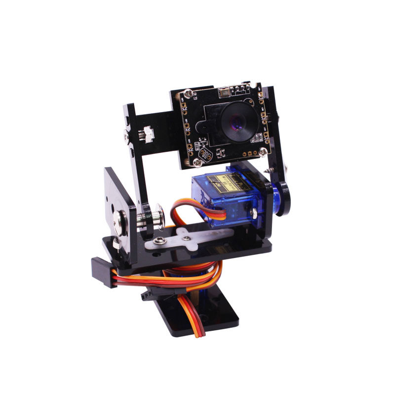 树莓派 智能小车机器人摄像头云台 两自由度舵机wifi免驱openwrt