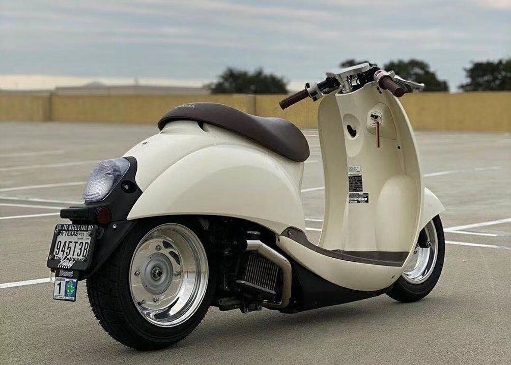 进口本田dio小龟50cc踏板巧格福喜燃油助力摩托车整车