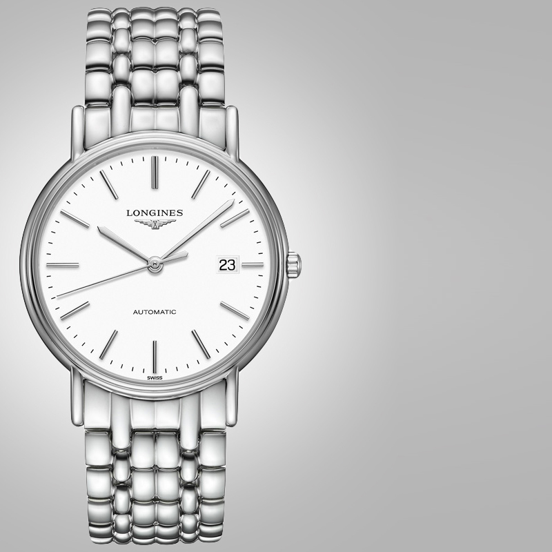 Longines/浪琴瑰丽系列瑞士男士手表自动机械男表 L4.921.4.12.6