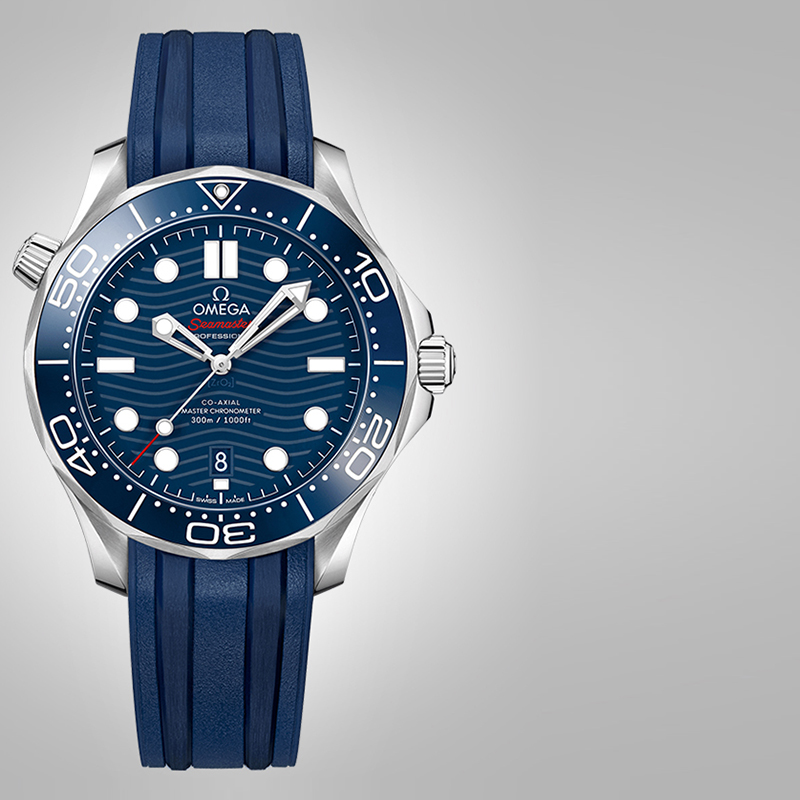 OMEGA欧米茄手表海马300米潜水自动机械男表 210.32.42.20.03.001