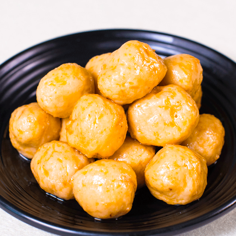 休闲小鸭麻辣鱼丸即食零食卤味熟食小吃海鲜即食鱼零食