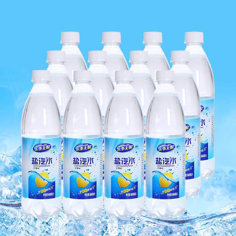 新货上海风味盐汽水600ml24瓶柠檬口味碳酸饮料整箱只发江浙沪