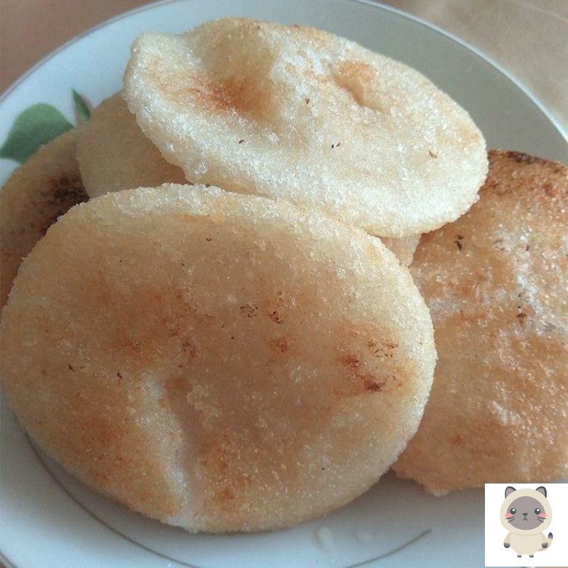 贵州特产农家糯米手工白糍粑白糍粑粑 烧烤粑1500克红糖纯糯米