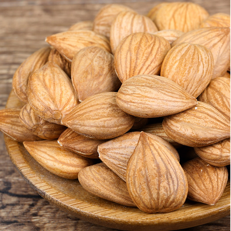 杏仁坚果杏扁散装河北承德零食炒货原味新货杏仁