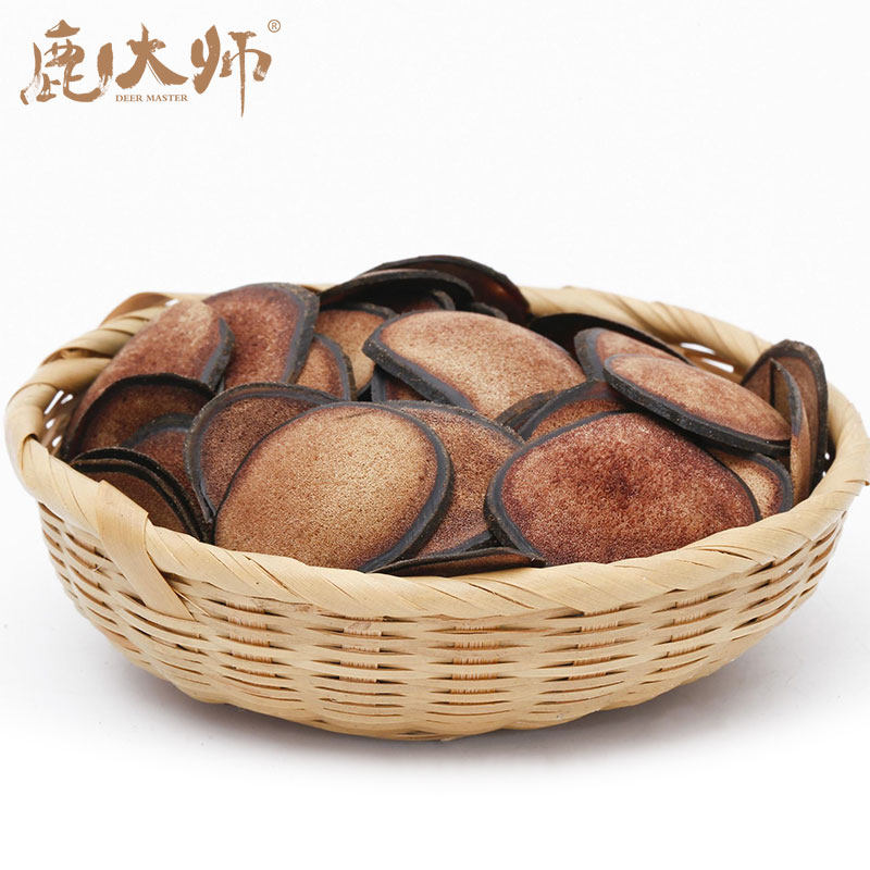 鹿大师马鹿茸片粉片非鹿鞭膏男养肾泡酒滋补药材头茬二杠20克