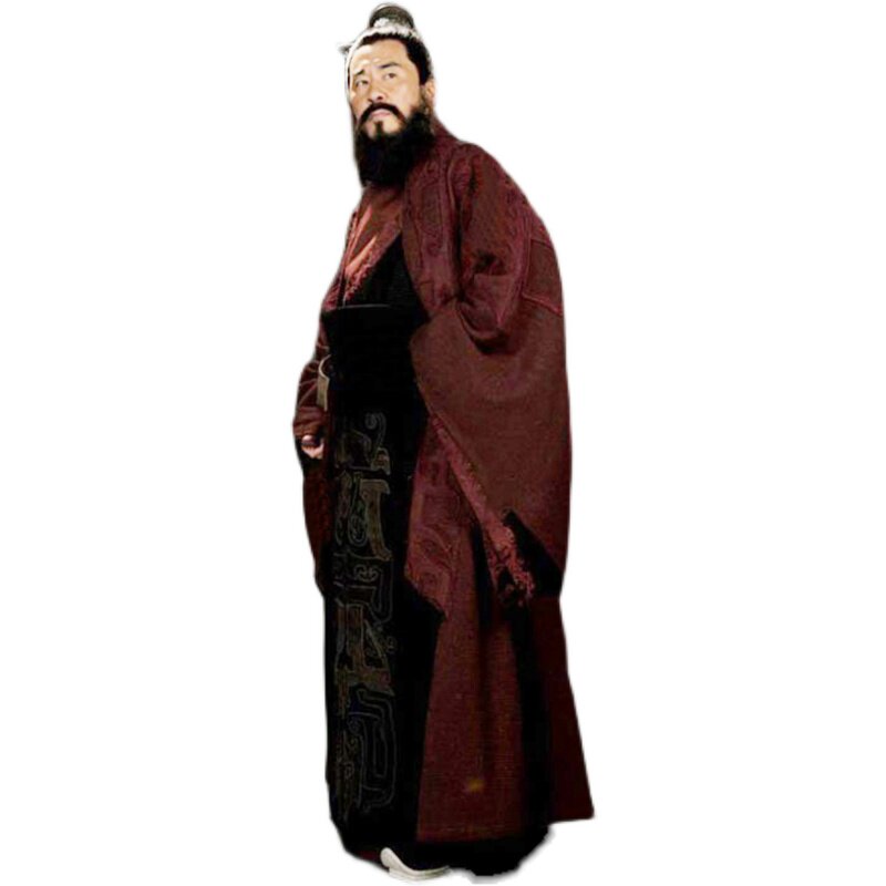 影视古装三国演义铜雀曹操同款男士汉服棉麻丞相民族服装