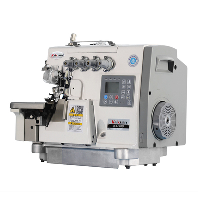 凯旋电脑锁边机五线工业包边机一体直驱包缝机家用自动剪线拷边机