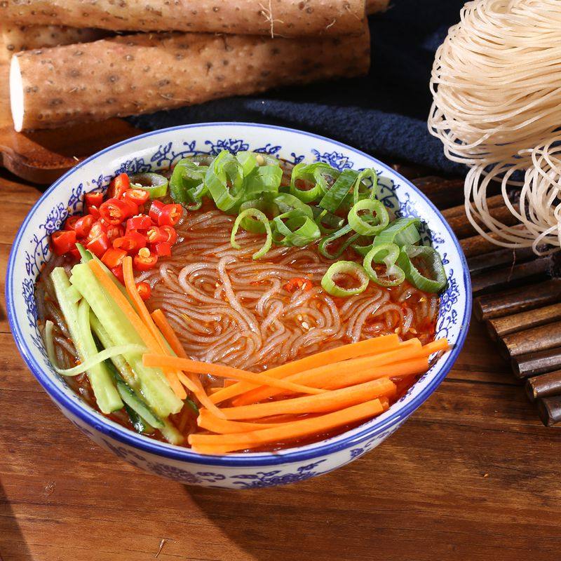 正宗铁棍山药粉条500g纯手工