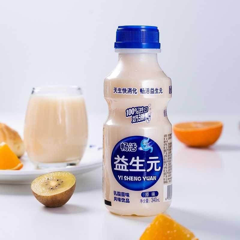 酸奶生元整箱乳酸菌饮品340ml12早餐益生牛奶饮料含乳饮料