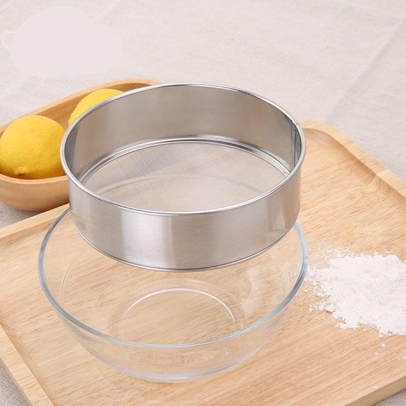 粉筛隔渣滤网细密烘焙配件面粉迷你面粉筛