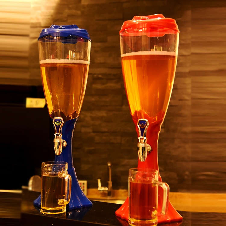 啤酒酒炮创意啤酒机商用扎啤炮酒塔ktv果汁鼎夜酒架