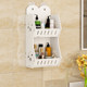 Toilet shelf bathroom toilet toilet storage rack vanity wall mounted perforated wall finishing rack Toilet shelf bathroom toilet toilet storage rack vanity wall mounted perforated wall finishing rack