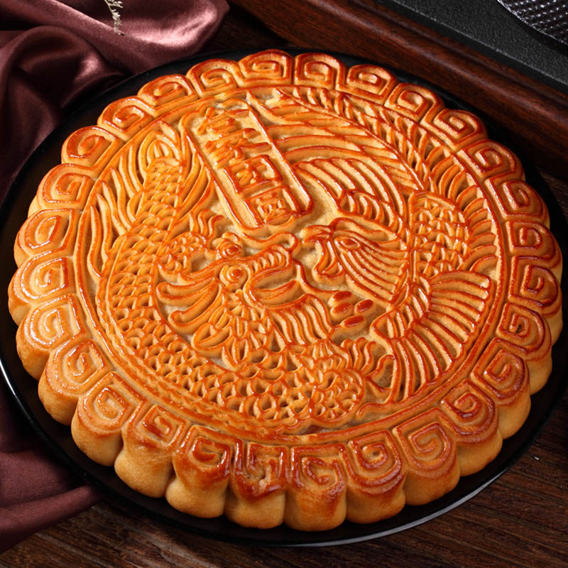 新盛月广式蛋黄莲蓉大月饼