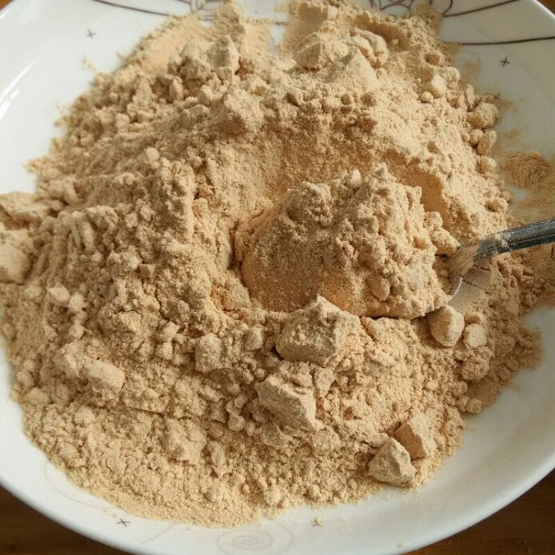 炒面面粉山东熟炒麦粉传统全麦糊糊儿时小麦冲泡方便面