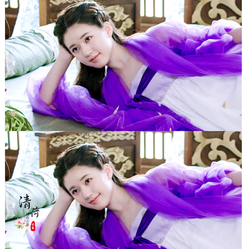 同款古装飘逸女服仙女汉服露思影视赵露思芊芊民族服装