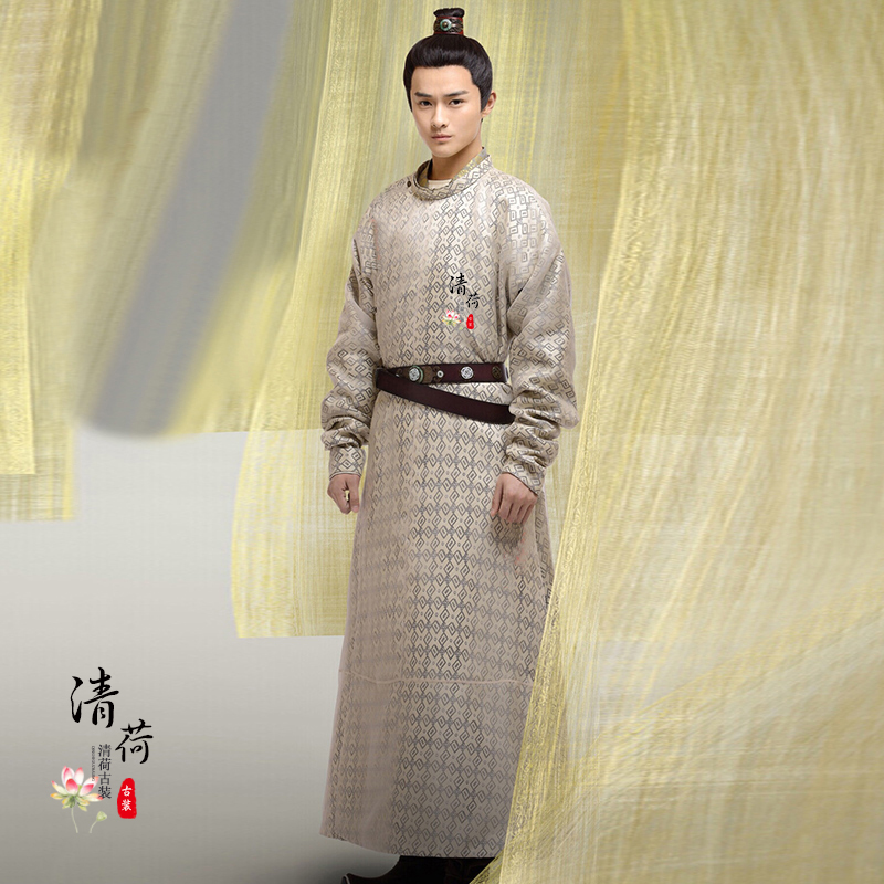 唐朝男士影视古装圆领长袍大臣臣服官服武侠民族服装