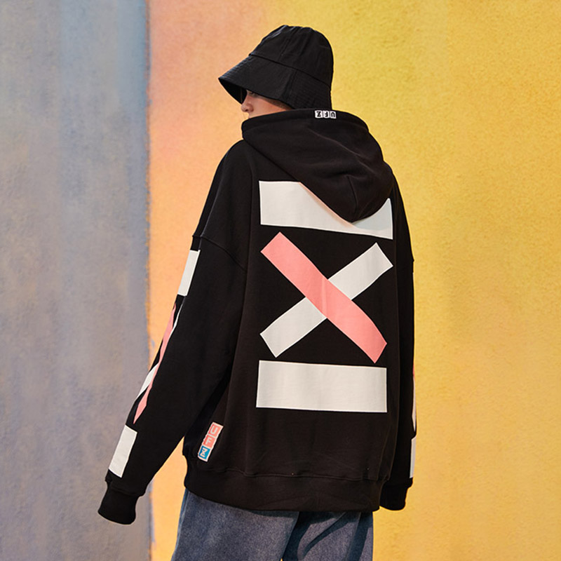 ufz春秋嘻哈潮牌情侣卫衣连帽男女帽衫国长袖卫衣