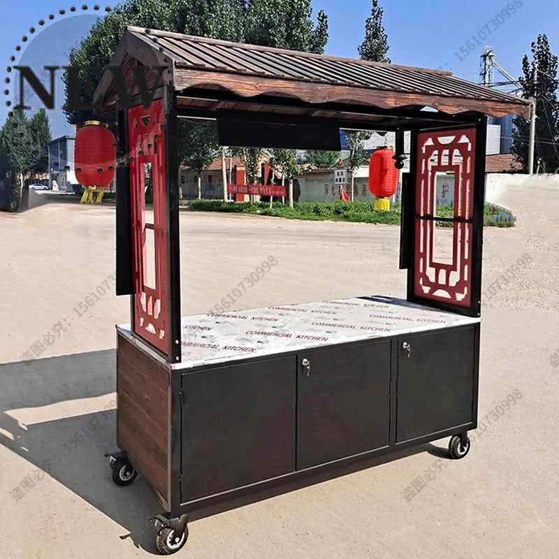 摊位餐车多功能凉面食堂地摊中式上菜不锈钢防腐led驱动电源