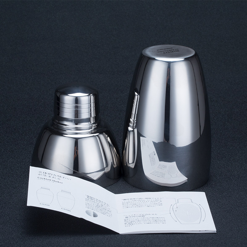 酒吧灵魂日本原装进口birdy金属三段式调酒酒器酒壶调酒器